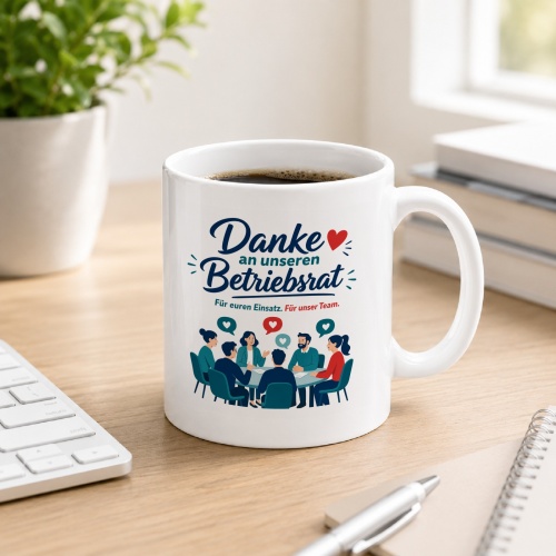 Tasse »Danke an unseren Betriebsrat«