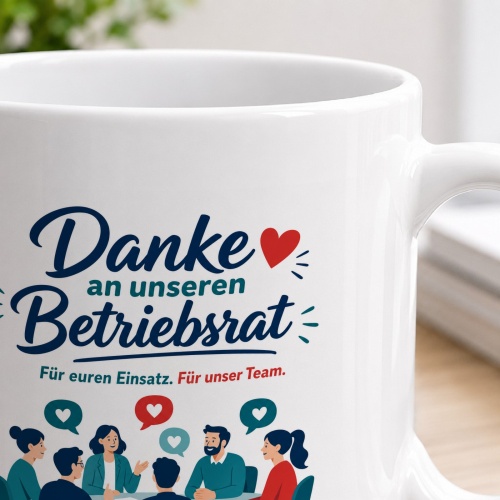 Tasse »Danke an unseren Betriebsrat«