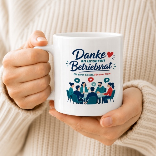 Tasse »Danke an unseren Betriebsrat«