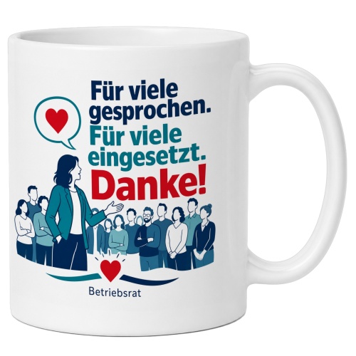 Tasse »Für viele gesprochen. Für viele...