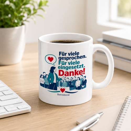 Tasse »Für viele gesprochen. Für viele...