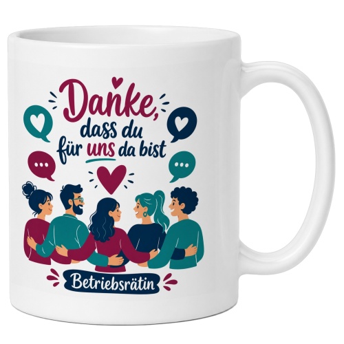 Tasse »Danke, dass du für uns da bist«