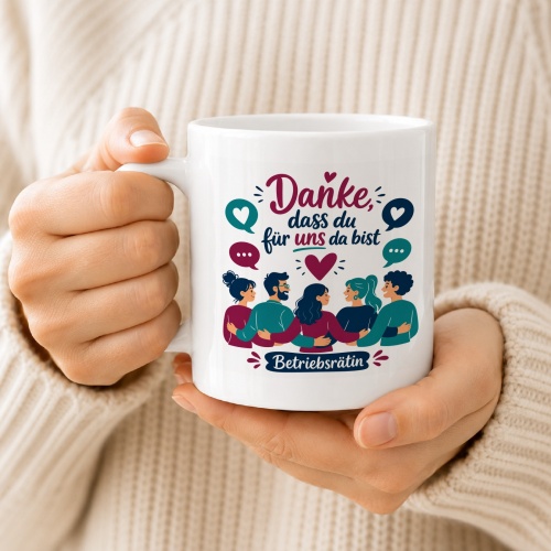 Tasse »Danke, dass du für uns da bist«