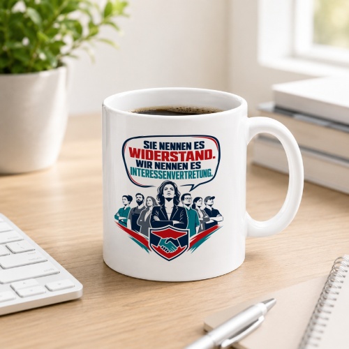 Tasse »Sie nennen es Widerstand.«