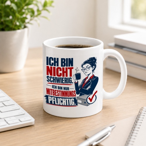Tasse »Ich bin nicht schwierig. Ich bin nur...