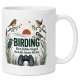 Tasse »Birding Der frühe Vogel hat die beste Sicht.«