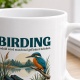 Tasse »Birding – Geduld wird manchmal gefiedert belohnt.«