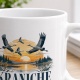 Tasse »Kraniche Wenn der Himmel auf Reisen geht.«