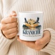 Tasse »Kraniche Wenn der Himmel auf Reisen geht.«
