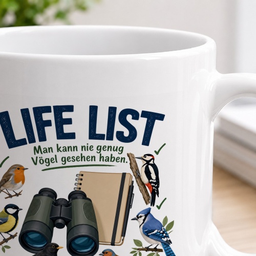 Tasse »Life List«