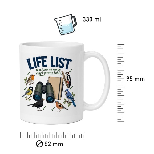 Tasse »Life List«