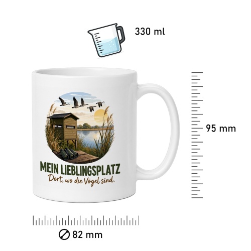 Tasse »Mein Lieblingsplatz«