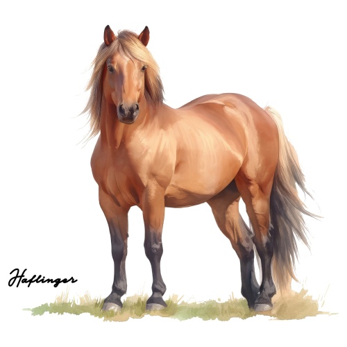 Tasse »Haflinger Pferd Aquarell«