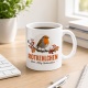 Tasse »Rotkehlchen Klein. Mutig. Unübersehbar.«