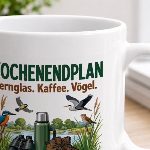 Tasse »Wochenendplan«