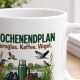 Tasse »Wochenendplan«