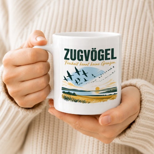 Tasse »Zügel Freiheit kennt keine Grenzen.«