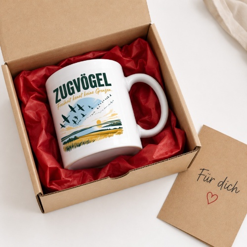 Tasse »Zügel Freiheit kennt keine Grenzen.«