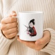 Tasse »Japanische Geisha mit Fächer«