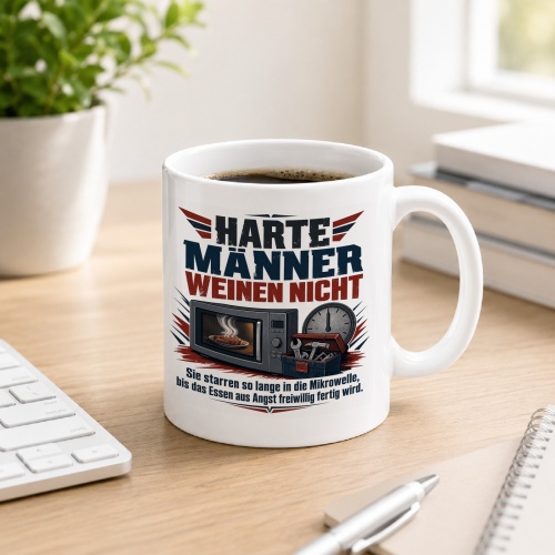 Tasse »Harte Männer weinen nicht«