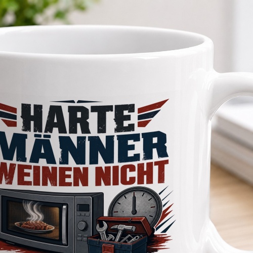 Tasse »Harte Männer weinen nicht«