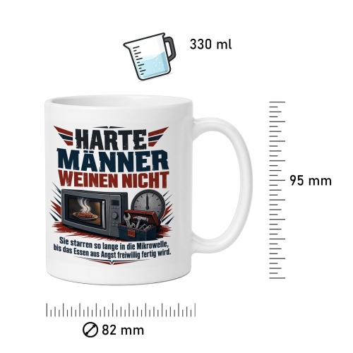 Tasse »Harte Männer weinen nicht«