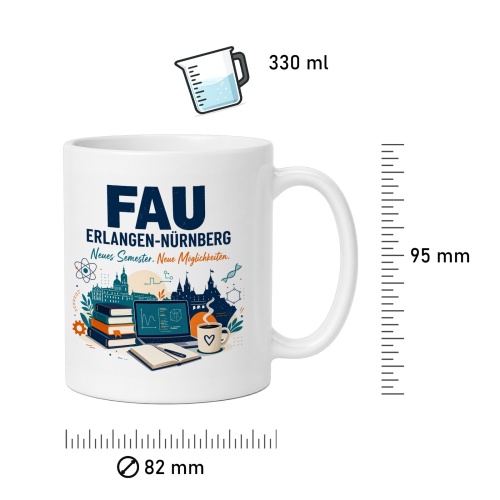 Tasse »FAU Erlangen-Nürnberg«