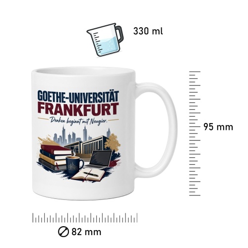 Tasse »Goethe-Universität Frankfurt«