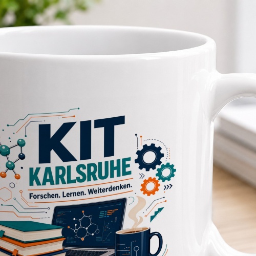 Tasse »KIT Karlsruhe Forschen. Lernen. Weiterdenken.«