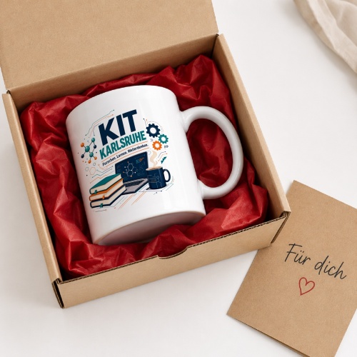 Tasse »KIT Karlsruhe Forschen. Lernen. Weiterdenken.«