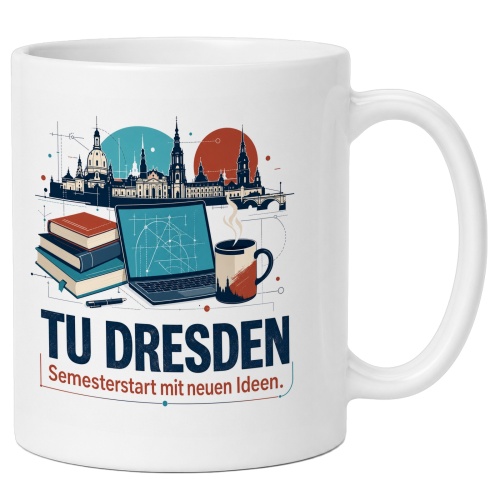 Tasse »Dresden Semesterstart mit neuen Ideen.«