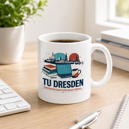 Tasse »Dresden Semesterstart mit neuen Ideen.«