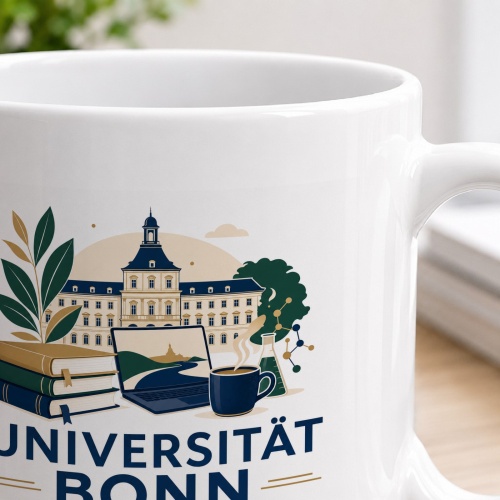 Tasse »Universität Bonn Neue Wege beginnen mit Neugier.«