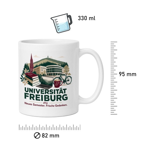 Tasse »Universität Freiburg«