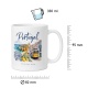 Tasse »Portugal Atlantik. Küste. Saudade.«