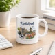 Tasse »Niederlande Grachten. Tulpen. Lebensart.«