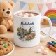 Tasse »Niederlande Grachten. Tulpen. Lebensart.«