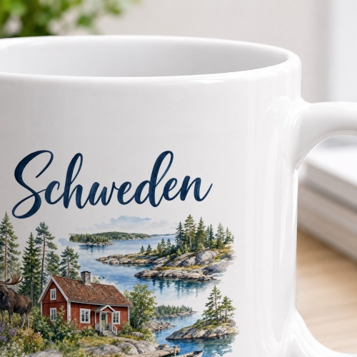 Tasse »Schweden Seen. Wälder. Lebensgefühl.«