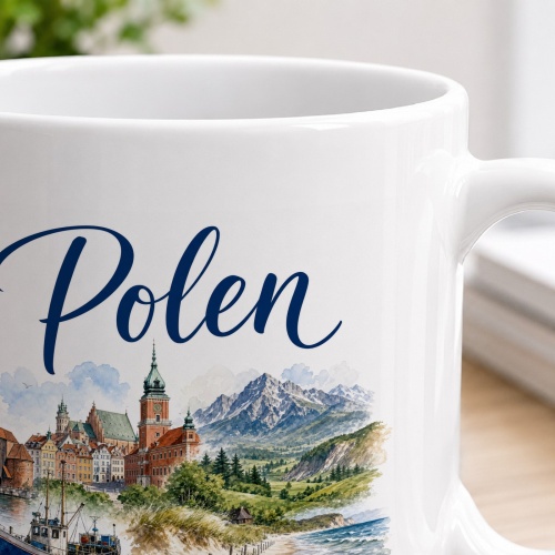 Tasse »Polen Kultur. Küste. Heimatgefühl.«