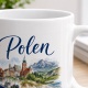 Tasse »Polen Kultur. Küste. Heimatgefühl.«
