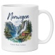 Tasse »Norwegen Fjorde. Weite. Freiheit.«