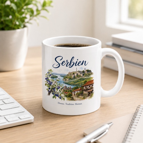 Tasse »Serbien«