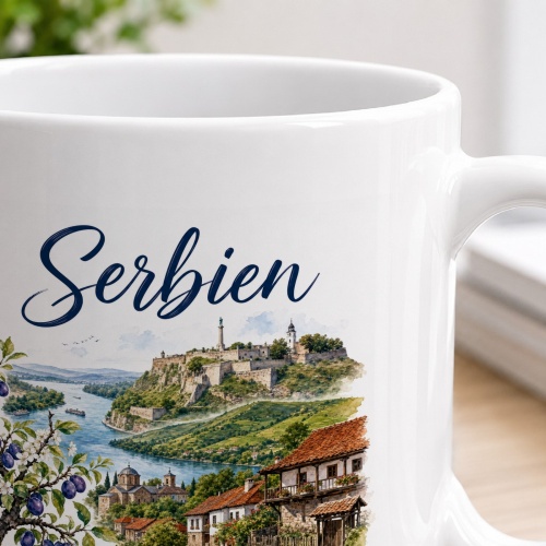 Tasse »Serbien«