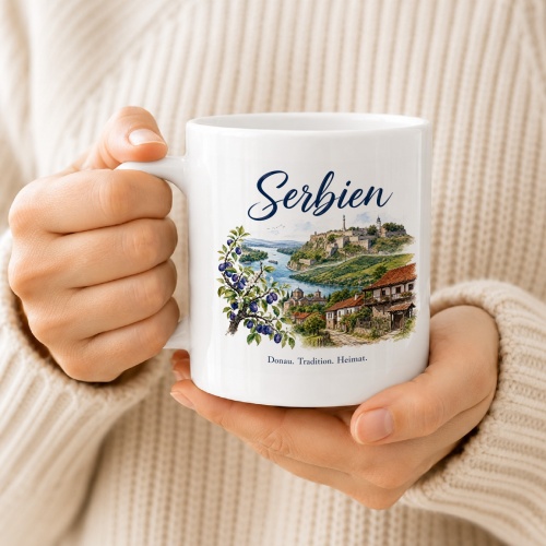 Tasse »Serbien«