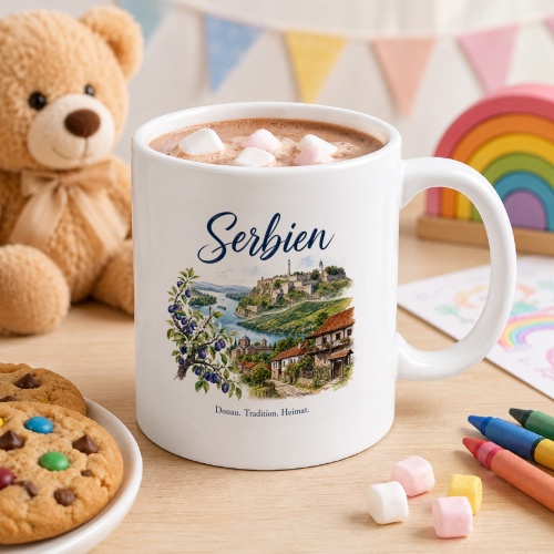 Tasse »Serbien«