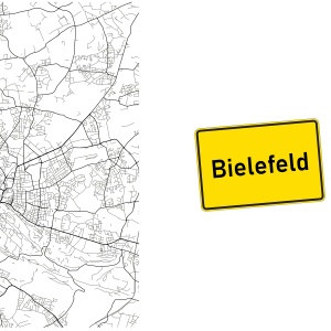 Tasse "Map Bielefeld"