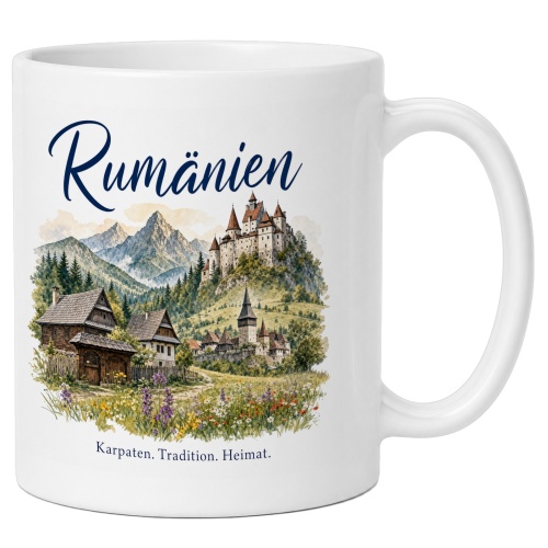 Tasse »Rumänien Karpaten. Tradition....