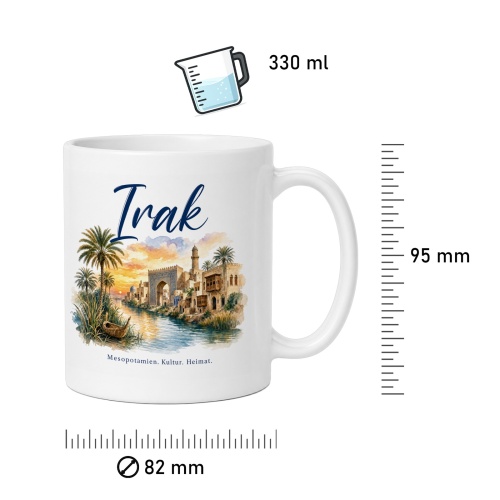 Tasse »Irak Mesopotamien. Kultur. Heimat.«