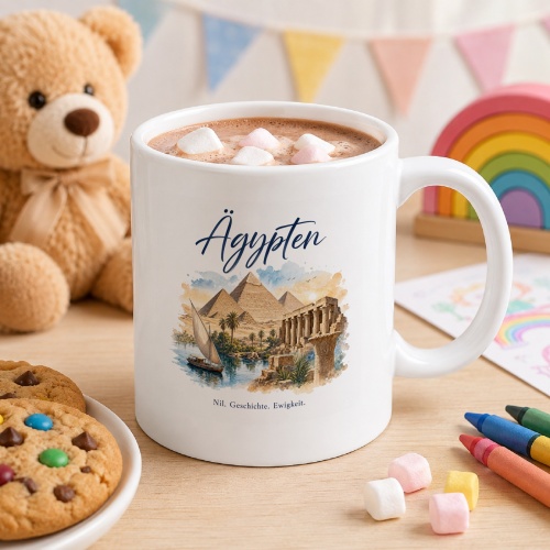 Tasse »Ägypten Nil. Geschichte. Ewigkeit.«