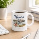 Tasse »Ungarn Donau. Puszta. Lebensfreude.«